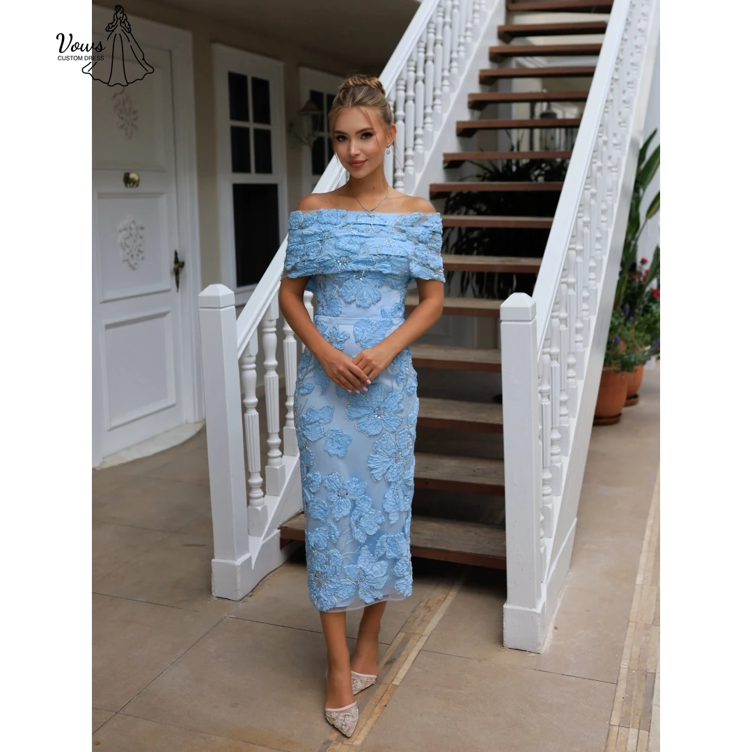 

Vows Custom Made Evening Dresses for Luxurious Parties Card Shoulder Robe De Soiree 2025 Luxe Straight Elegant Dress Luxury Prom