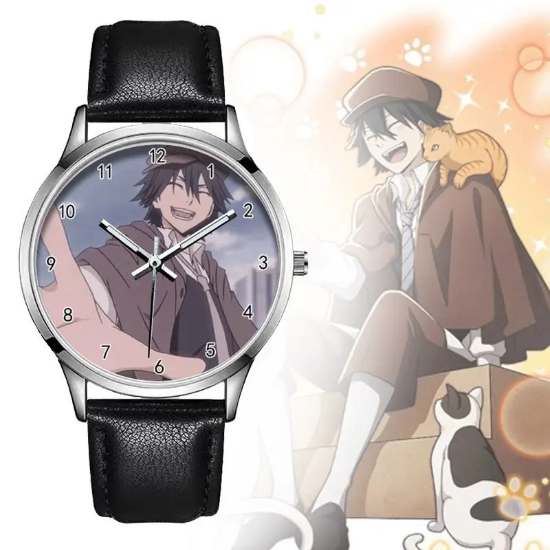 2025 NEW Edogawa Ranpo Waterproof Watch Student pointer Watch Lolita Birthday present Cosplay Cute Cartoon Xmas Gifts