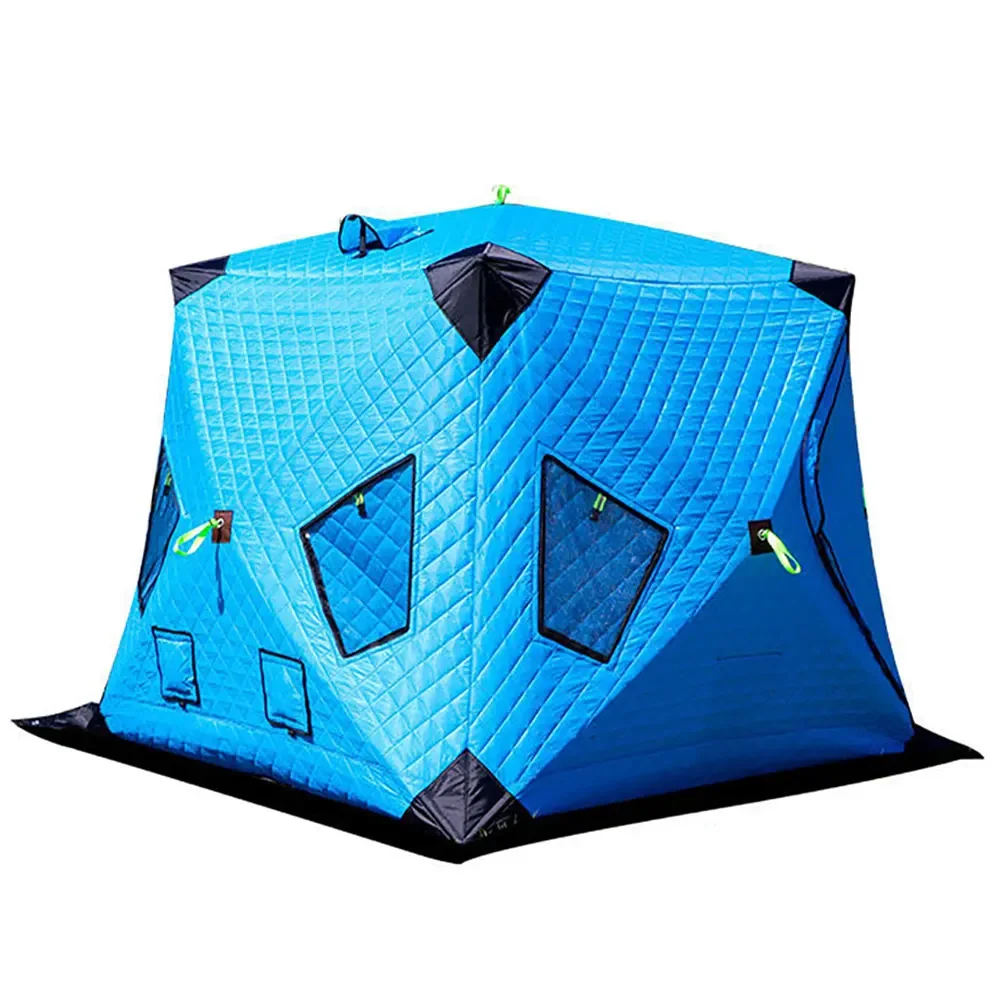 

Outdoor Winter Ice Fishing Tent Thickened Winter Chimney tent Waterproof Windproof Camping Hiking Tent