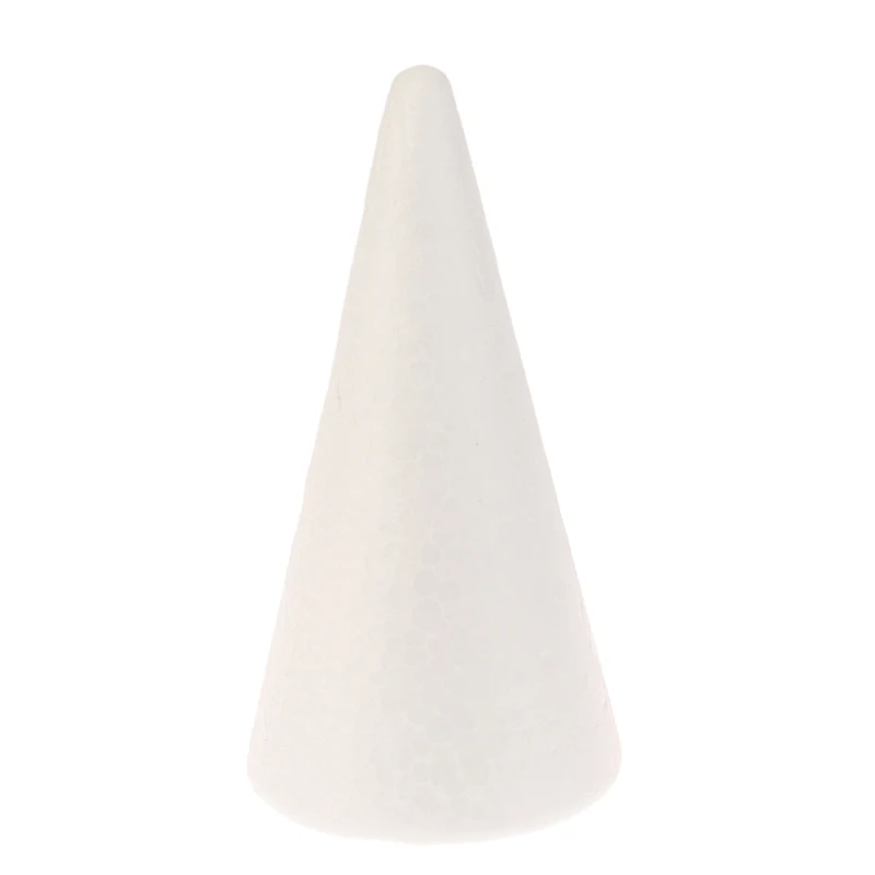 Polystyrene Cone Flat Foam Cone For Handmade Craft DIY Accessory Party Celebration Festival Home Decoration