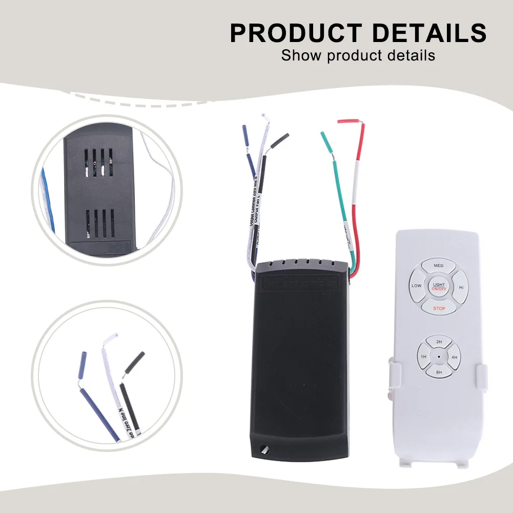 For Office Lighting Ceiling Fan Remote Control DC Ceiling Fan Control 6 Speed Ceiling Fan Remote Ceiling Fan Control