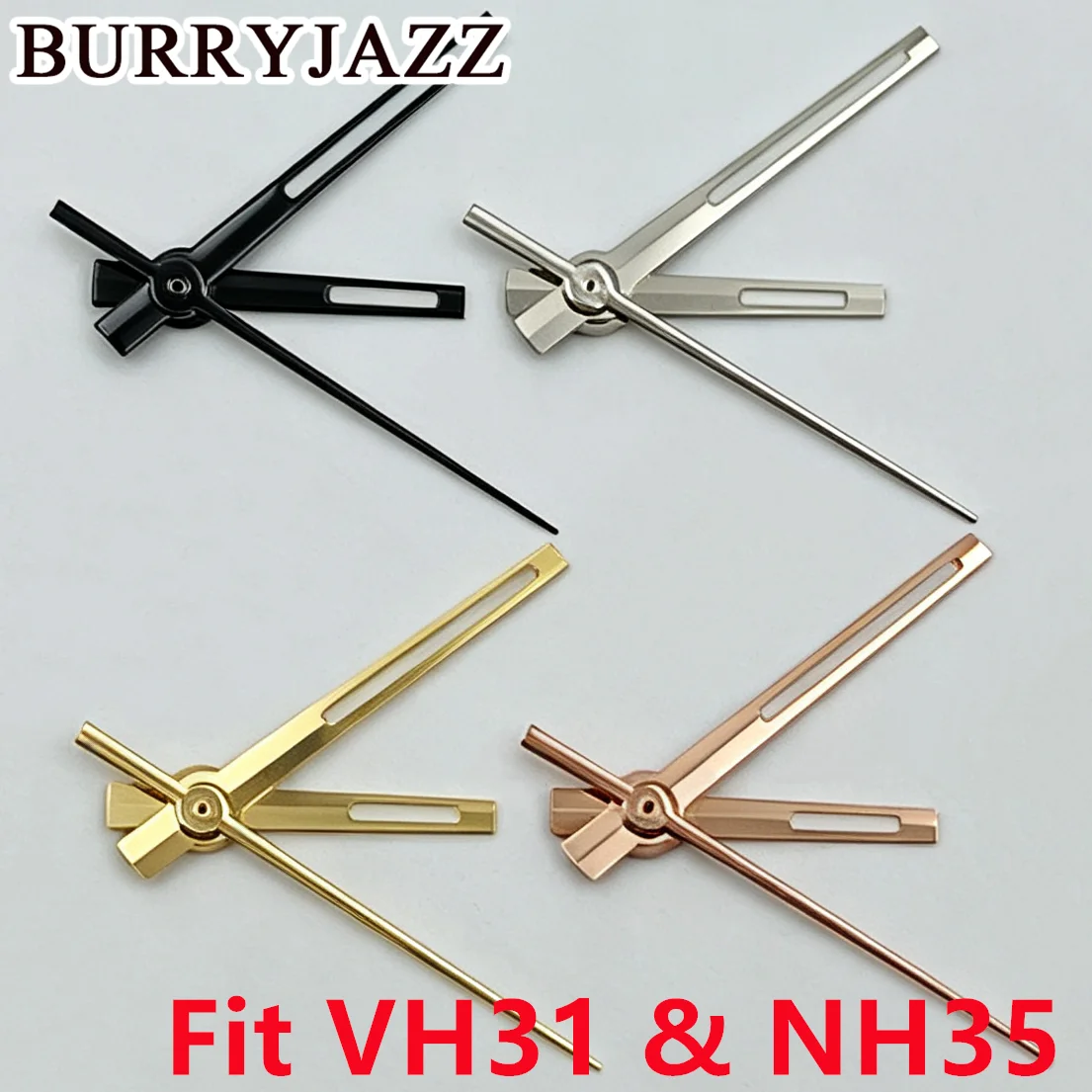 VH31 Datejust Style Watch Hands C3 Green Luminous Fit VH31 VH60 VH61 VH63 Miyota 2035 2115 NH35 Quartz Watch Replacement Parts