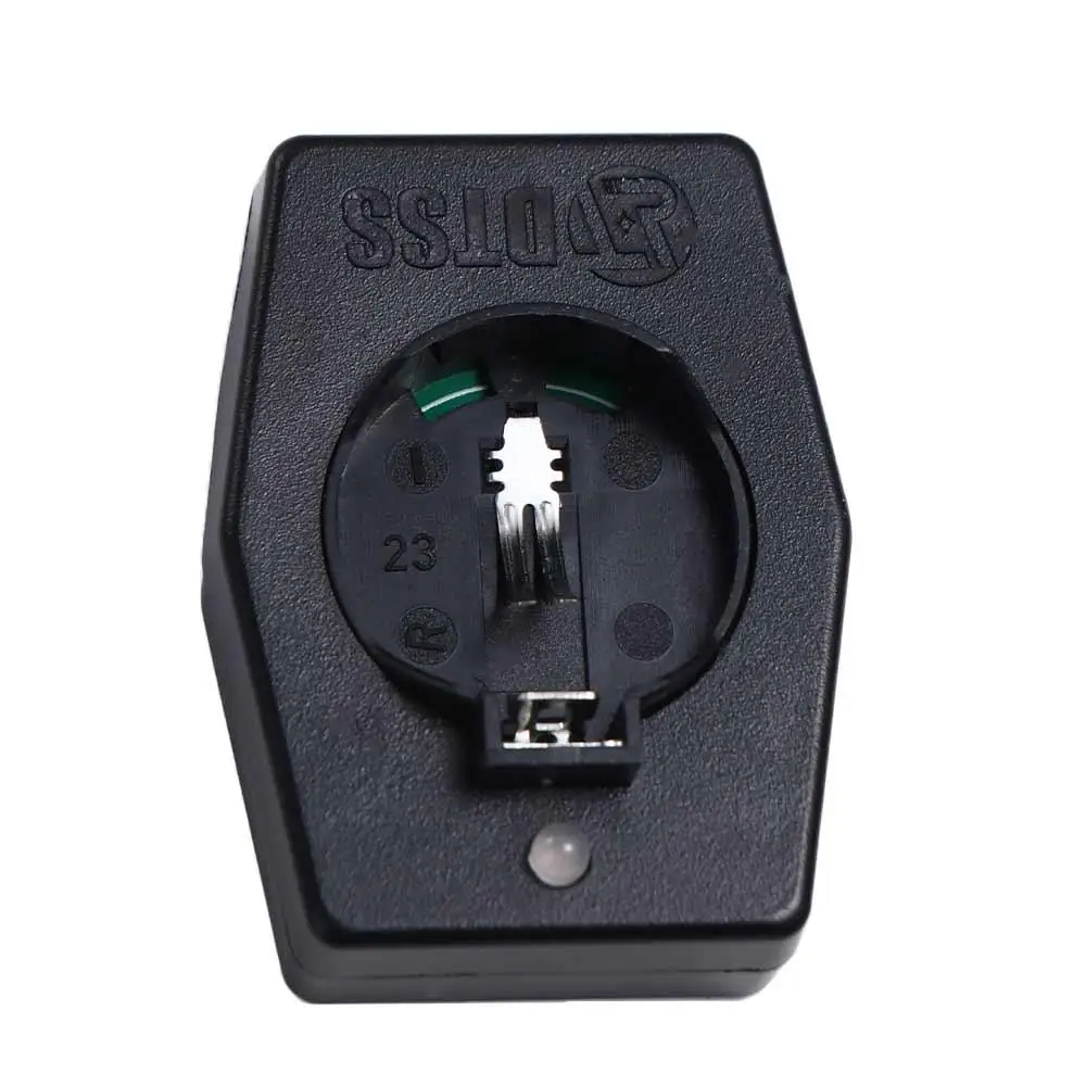 Type-C Port Button Battery Charger Intelligent Charging Lightweight Lithium Coin Charger Mini with Light