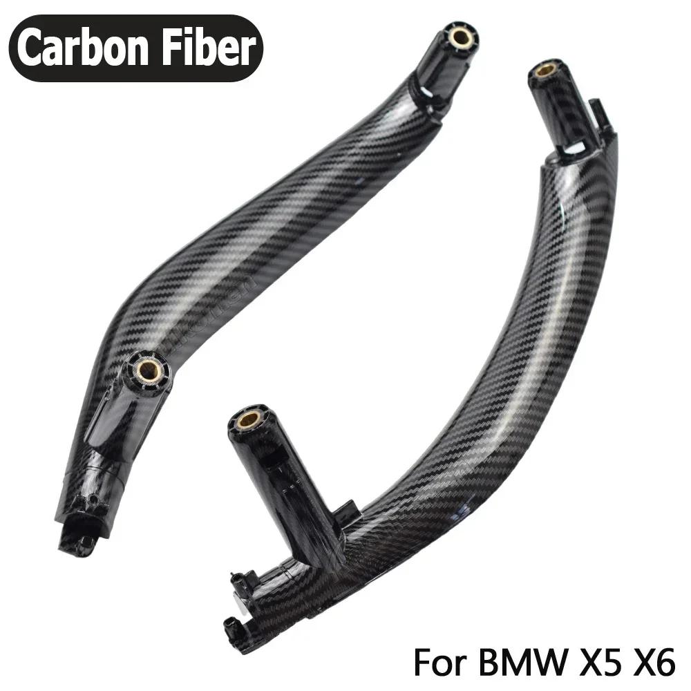 LHD RHD ترقية مقبض باب الركاب الداخلي داخل الكسوة استبدال لسيارات BMW X5 X6 F15 F16 2014-2018 #2