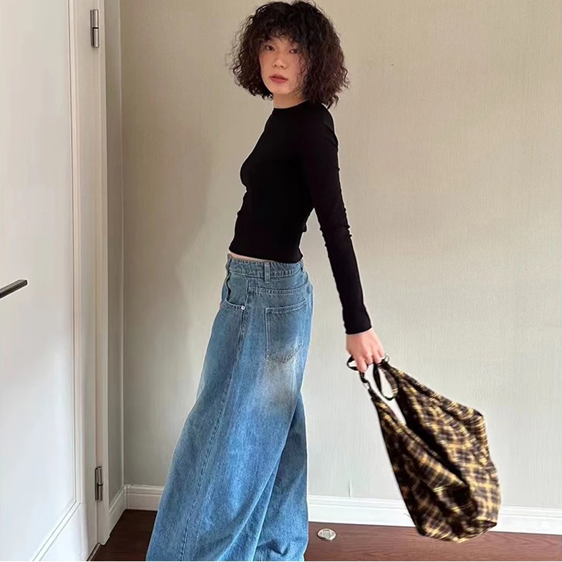 Koreanische karierte Canvas-Umhängetasche, Vintage-Mode-Rucksack, Damen-Tasche mit großem Fassungsvermögen, leichte, lässige Tragetasche für den Arbeitsweg – Detail 11