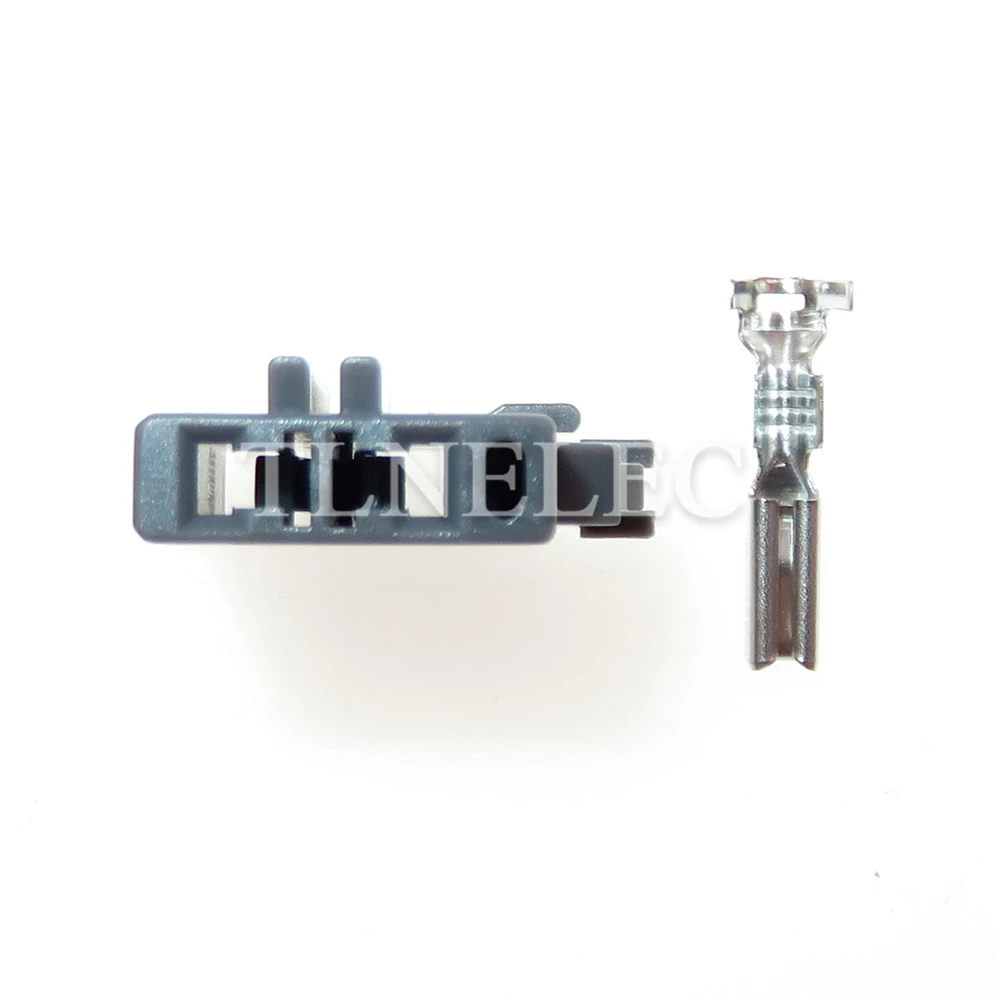 2 Pin Way ปิดผนึกสายซ็อกเก็ตรถยนต์ Unsealed Connector
