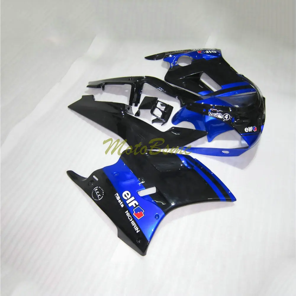 Motorcycle Fairing Kits for Kawasaki Ninja ZXR250 1989 1990 1991 1992 ZXR 250 89-92 ABS Blue Black Bodywork Ser