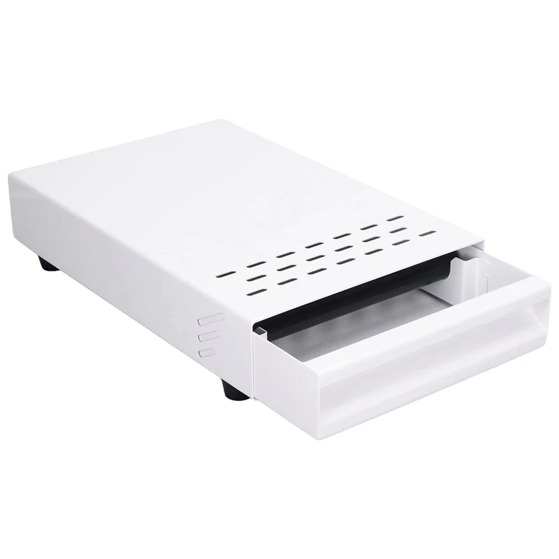 

Carbon Steel Coffee Knock Box Drawer Thickened Residue Powder Box For Home And Cafe Use Easy To Clean B
