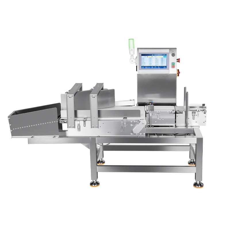 Automatic Checkweigher for Bottles and Cans Protein Powder Vitamin and Milk Powder Industry