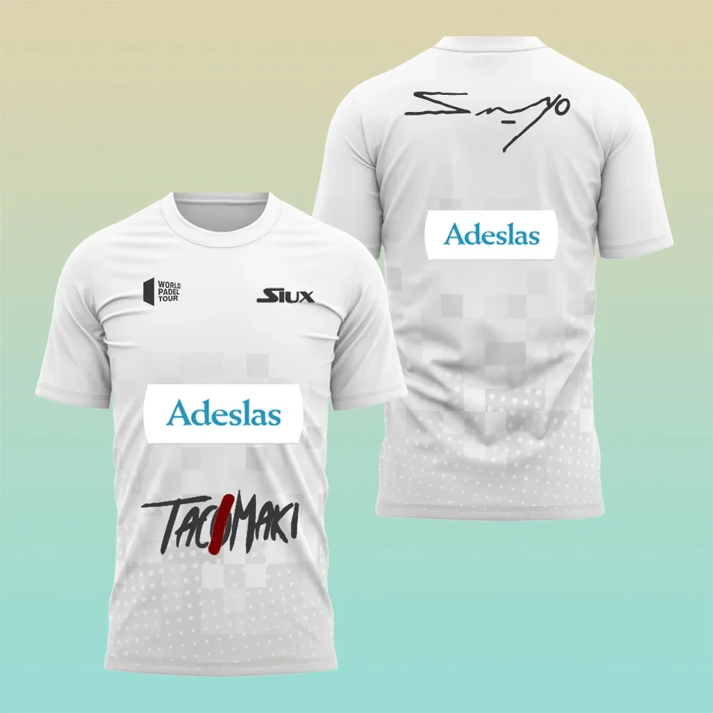 

fashion men's sports t shirt summer casual short sleeve tennis training breathable t shirt badminton quick dry o neck top