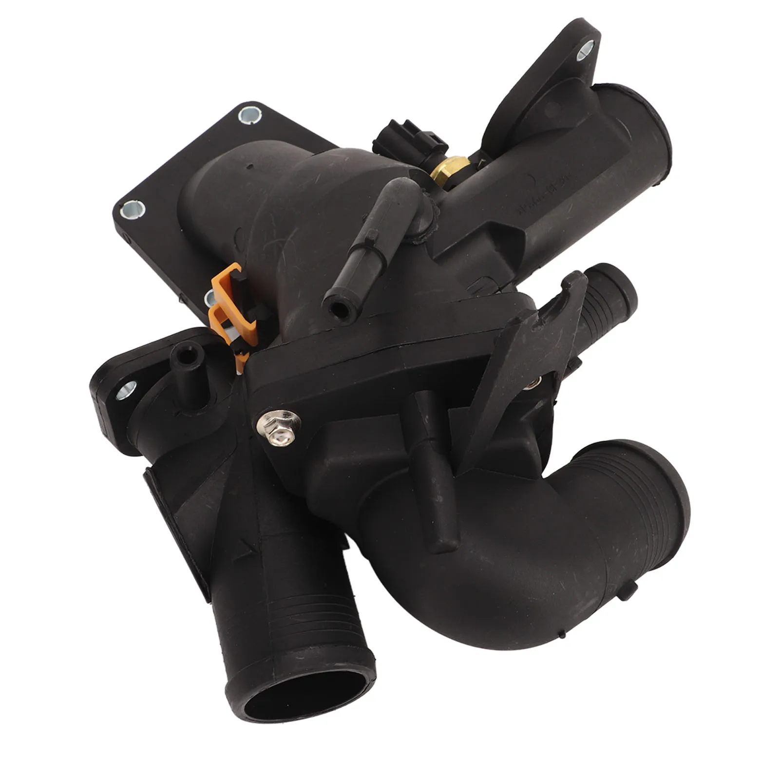 

Engine Coolant Thermostat Housing AJ811793 - Water Outlet Housing Assembly Replacement for Jaguar XF/S-Type Super V8/Base