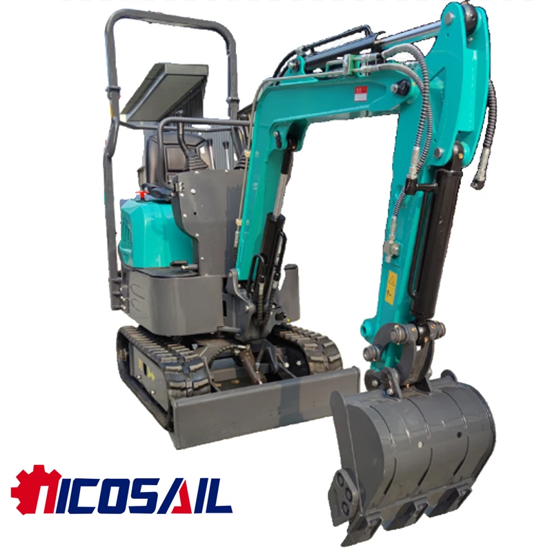 Customized EPA Mini Excavator 1.2Ton For Sale Hydraulic Crawler Small Digger Prices After Sale 1200kg Mini Excavators