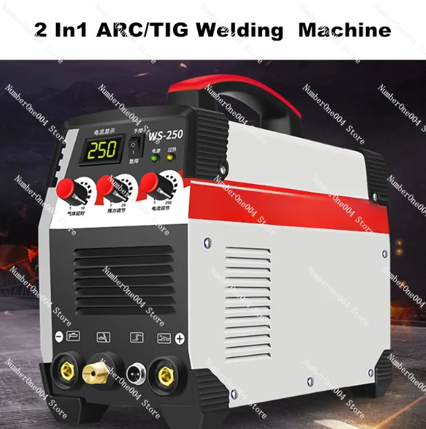 2 In1 ARC/TIG IGBT Inverter Arc Electric Welding Machine 220V 250A MMA Welders for Welding Working Electric Working Power Tools