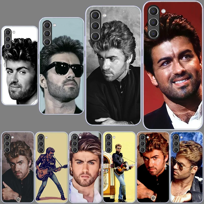 George Michael Phone Case for Samsung A54 A14 A24 A34 A17 A37 A57 A55 A35 A25 A15 A13 A23 A33 A53 A07 A05S A04S A03 A73 Galaxy N