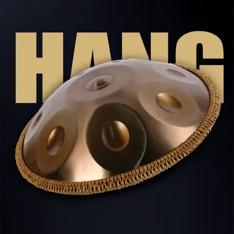 Handpan Drum Professional Grade Handpan 432Hz 22 Inch Handpand 440Hz Musical Percussion Instrument Steel Tongue Ethereal Drum