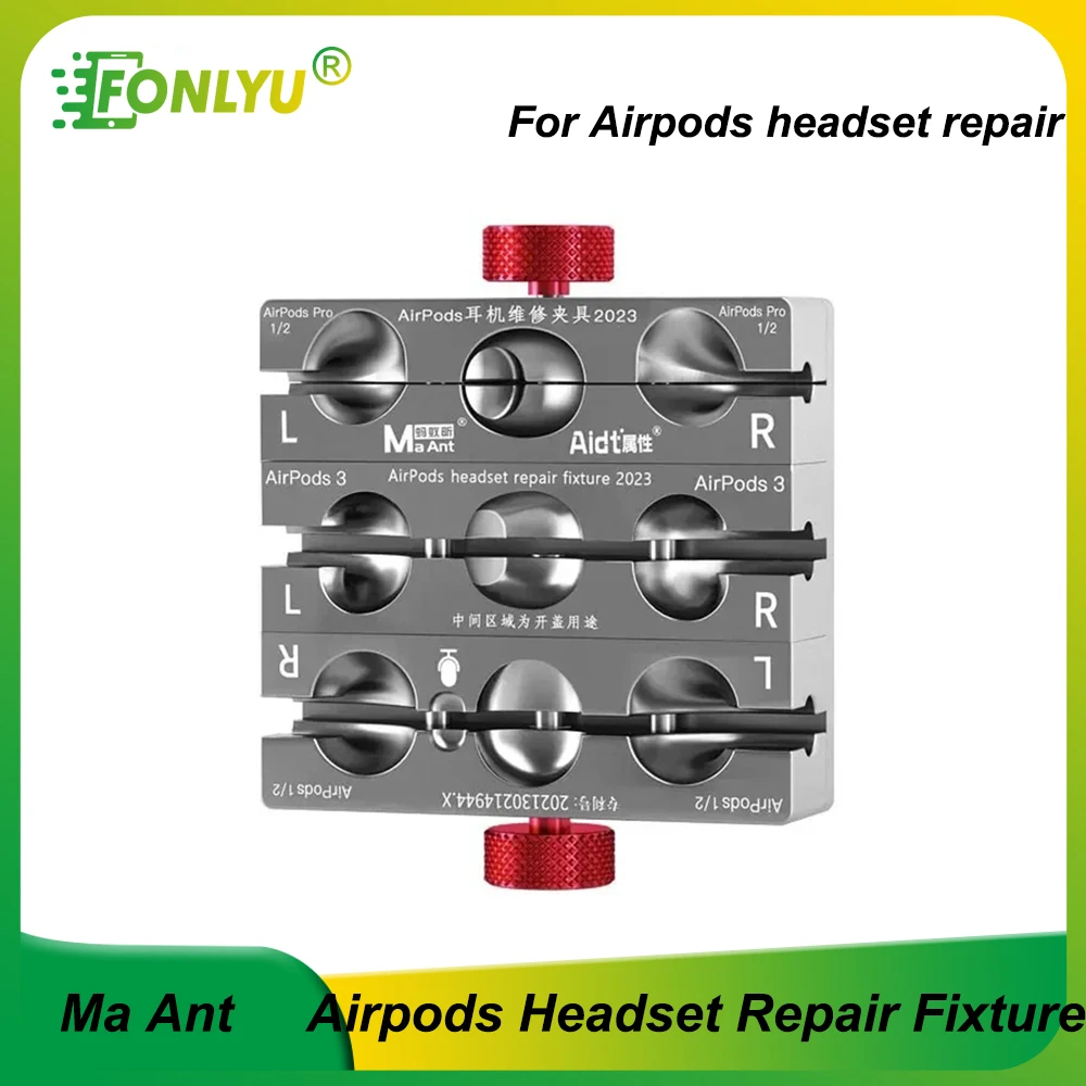 

Airpods Wireless Headphone Cover Open Fixture Holder for Airpods 1 2 3 Pro Head Set Earpiece Separating Clamping Repair Tool