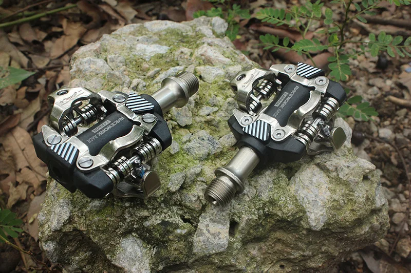 RACEWORK X-M8100 MTB Bike Pedals Ultra-light Self-locking DU+ Ball-bearing Bicycle Pedals Compatible With The Shimano SPD System