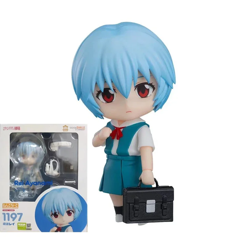 Good Smile Original Nendoroid Neon Evangelion Movie Ayanami Rei 1197 Soryu Asuka Langrey 1202 Anime Action Figures Toys Gifts