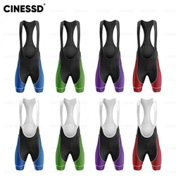 Quick-Dry Cycling Bib Shorts for Men and Women, Outdoor Wear, 6 Hours Ride, Padded Riding Bib Tights, New Clothing, 2023