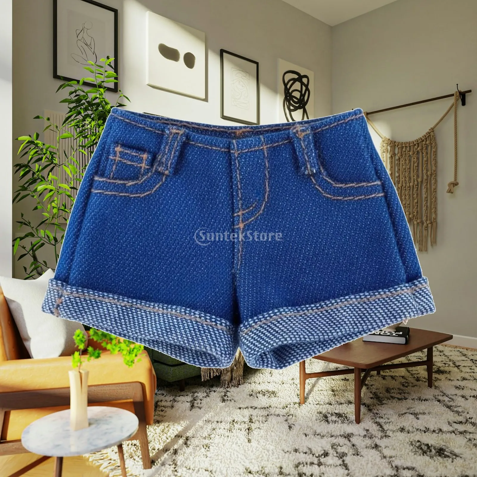 BJD Clothing Shorts, Figure-hugging design, 1/6 scale doll shorts, Comfortable