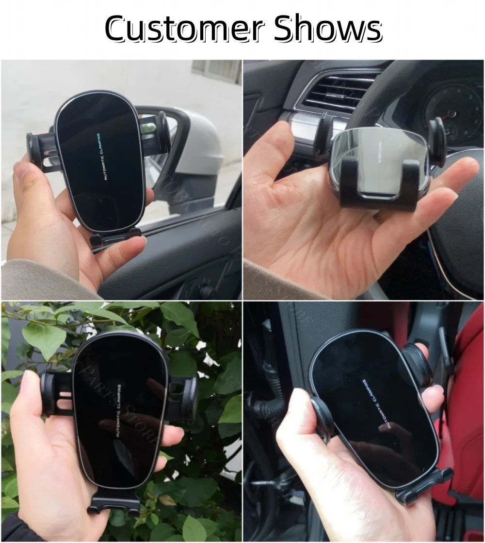 Für Mercedes Benz CLA 250 2020-2024 Auto Telefon Halter Starke Spezielle Feste Halterung Basis 15W Drahtlose Lade autos Zubehör – Detail 17