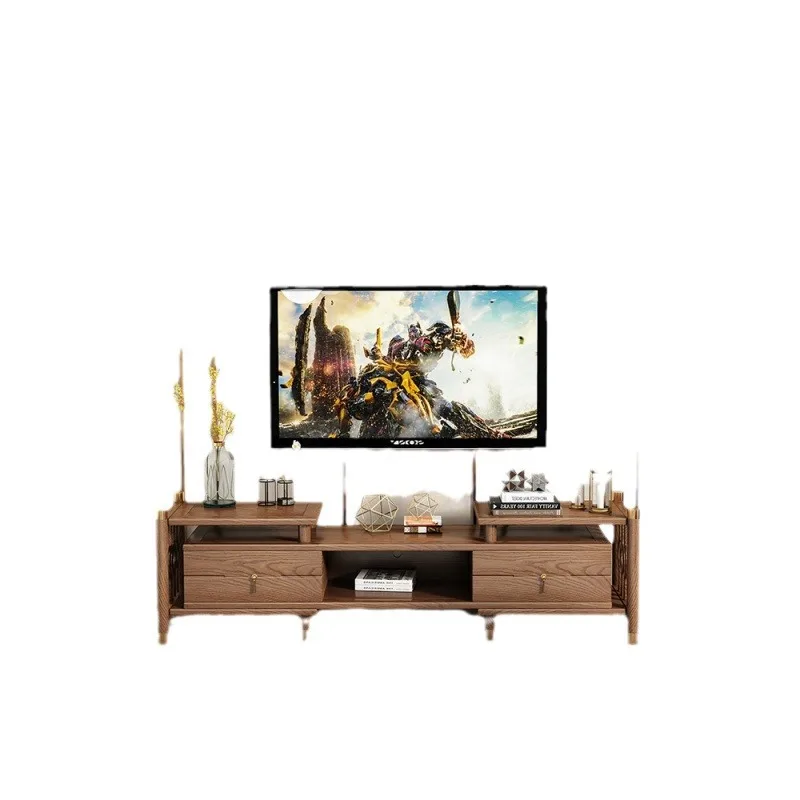 

Новый китайский стиль, кофе из цельного дерева, простой современный обычный чай для гостиной, домашний чай, прямоугольный