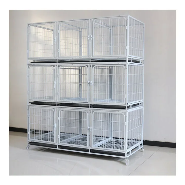 Pet Stores Use Metal Cat And Dog Pet Cages