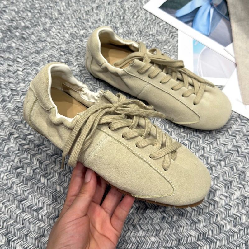 AIYUQI 2026 New Canvas Moral Training Shoes Women Anti-skiing Sneakers Women\'s Shoes Flat Comfortable Women\'s Shoes
