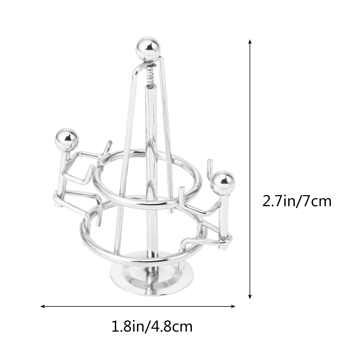 NEWTONS-Mini jouet en acier pour la décoration de la maison, boule d'équilibre, figurine en métal et fer, jouets de décoration de bureau