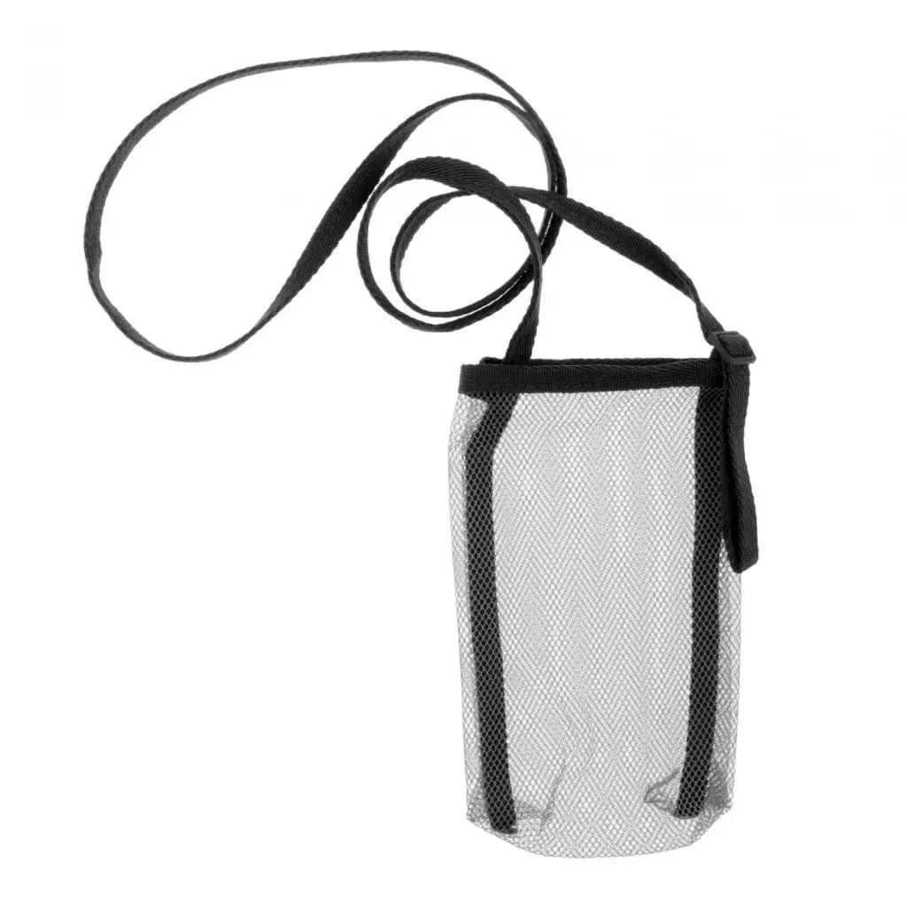 Bottle Holder Water Bottle Bag with 2 Pockets Beach Water Bottle Bag for