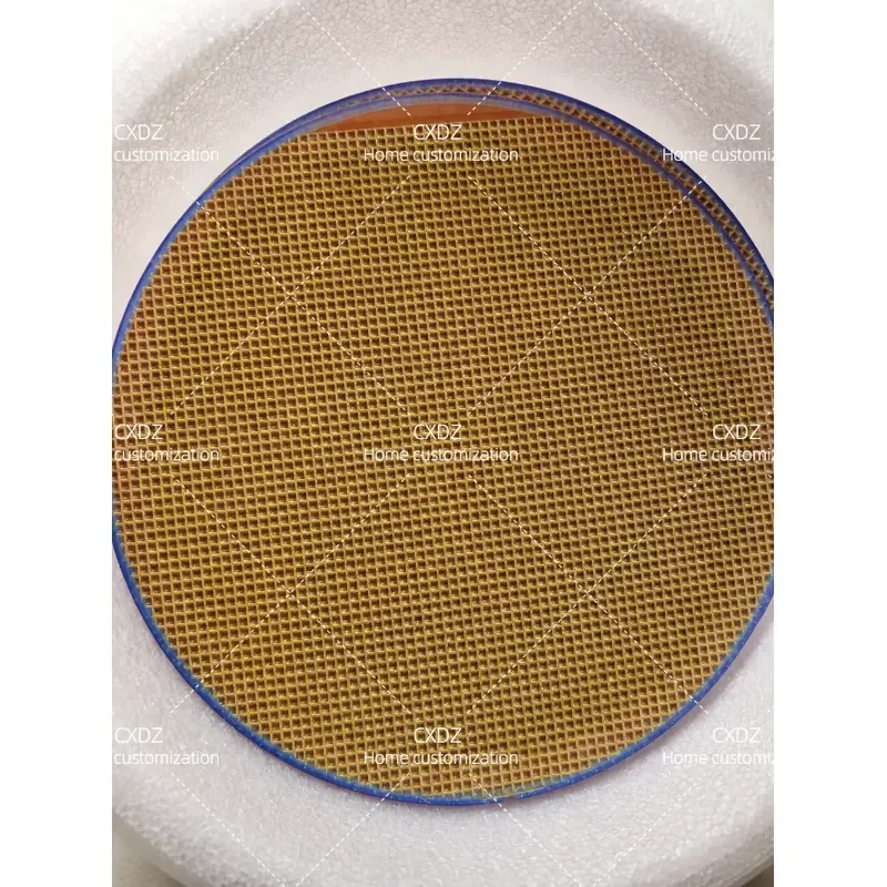 6 inch 8 inch 12 inch Thinning Wafer 150 200 300 400 Micron Thickness Slightly Curved Planted Ball Bump