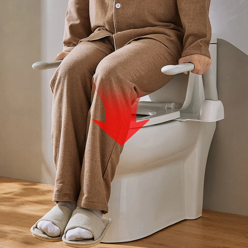 درابزين ألومنيوم حديث لمعاقين سلامة المرحاض/دعم كبار السن درابزين حائط مصنوع #5