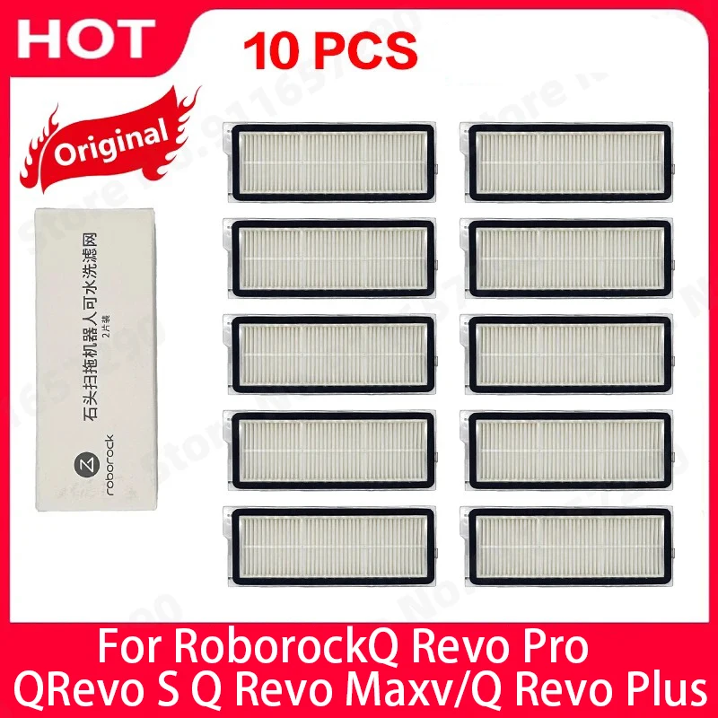 Original Roborock Q Revo Pro / Q Revo S / Q Revo Maxv / Q Revo Plus HEPA-Filter Ersatzteil Roboterstaubsauger Zubehör