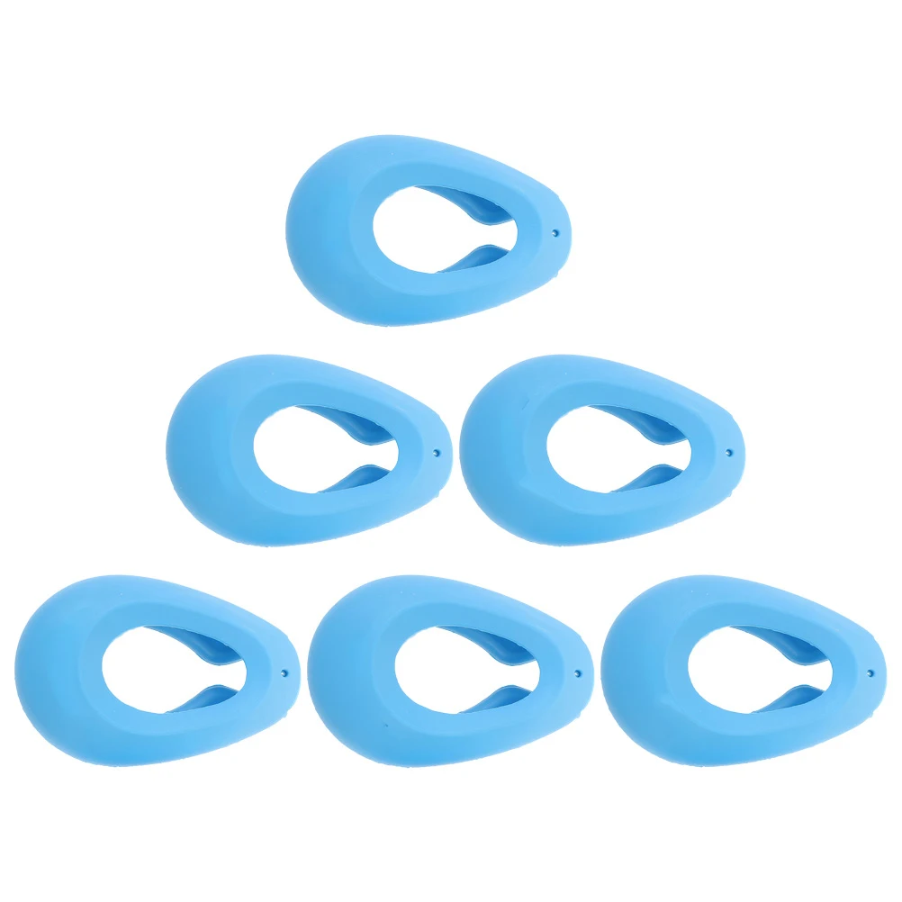 

3 Pairs Hair Dye Ear Cups Covers Coloring Silicone Protection Caps Protector Protectors for Muffs