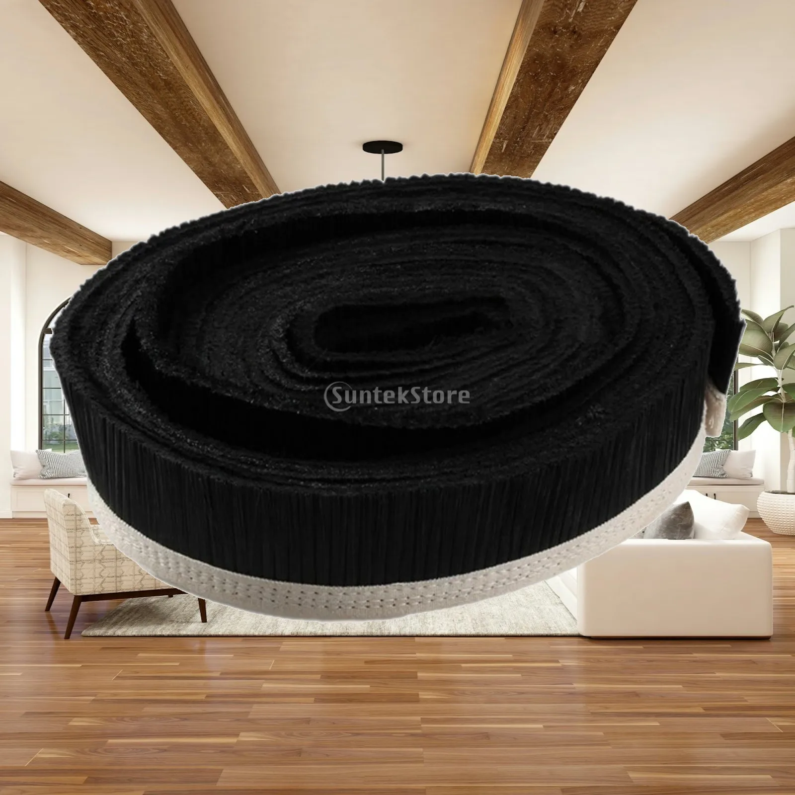 CNC Router Dust Control Nylon Vacuum Brush Canvas Dust Collector for CNC Milling Machine