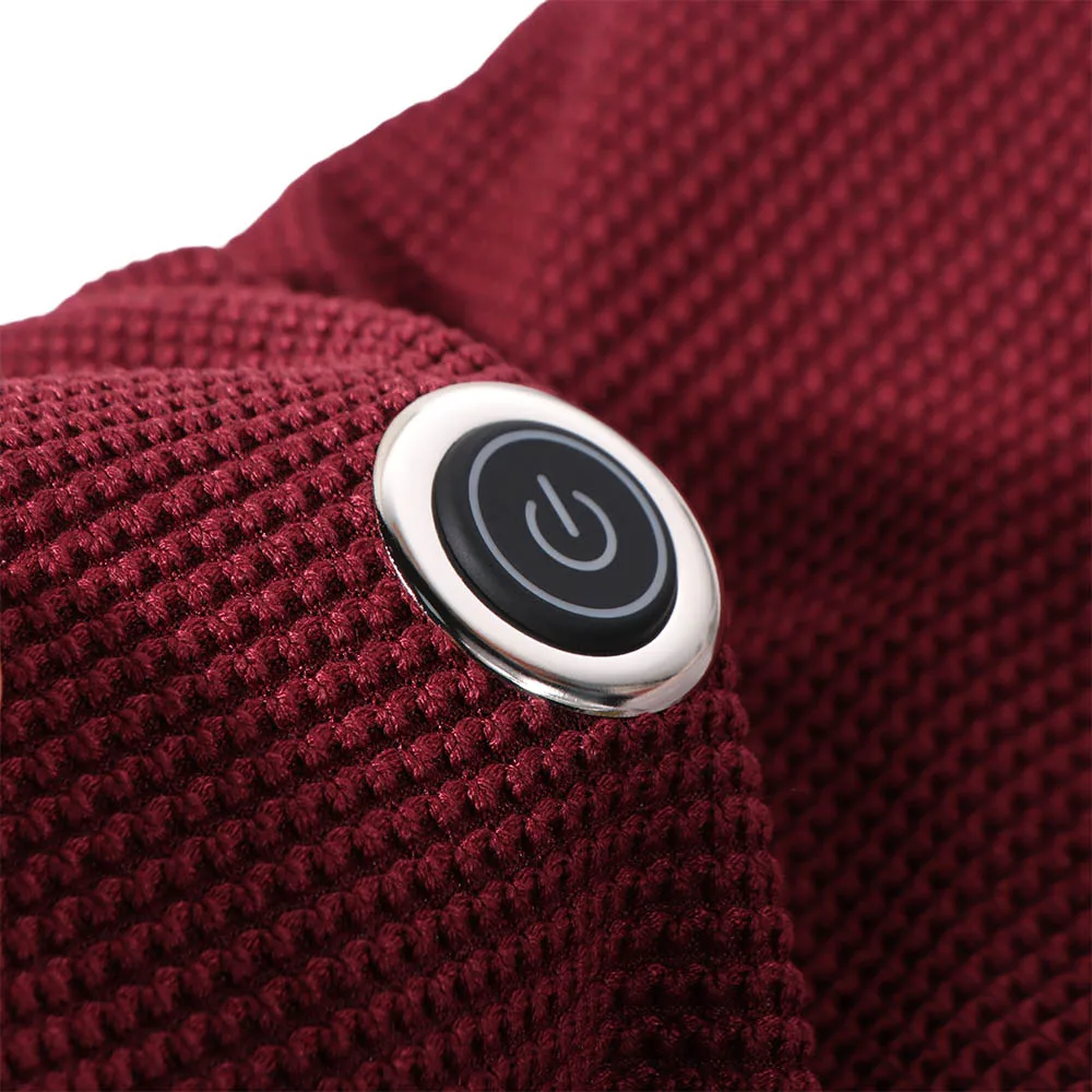 

Wearable Electric Heated Blanket Zipper Closure 3 Heating Levels Body Warmer Wrap Quickly Heating Adjustment USB Heated Shawl