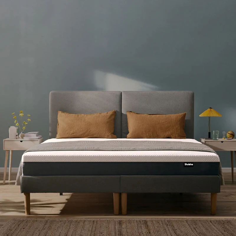 Hotel Grade Natural Latex Hybrid Spring Mattress - Roll Packed for Easy Shipping - CertiPUR/US - Home Use (Good Price)