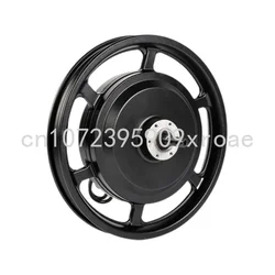 14 inch integrated wheels 24V 36V 48V 350W 500W brushless disc brake gearless electric bicycle rear hub motor