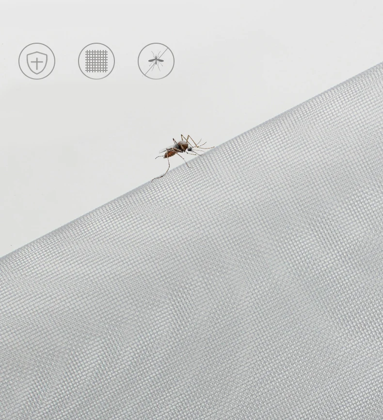 Magnetisches Selbstklebendes Moskitonetz, Unsichtbares Fensternetz ohne Bohren, Einfache Installation, Insektenschutz Belüfteter Netzvorhang – Detail 10