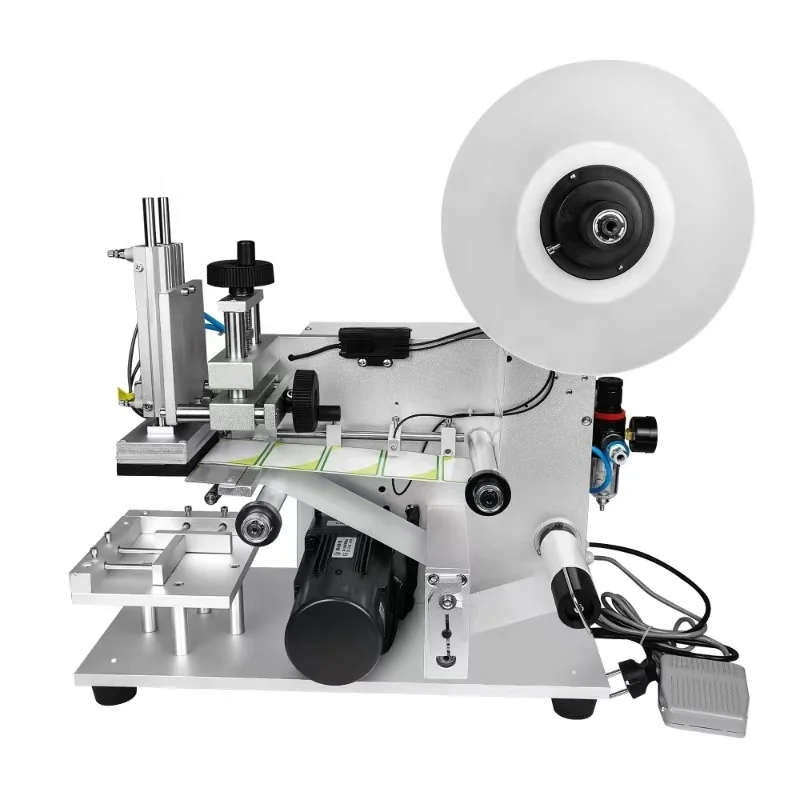 High Speed Flat Plastic Bag Labeling Machine for Small Business
