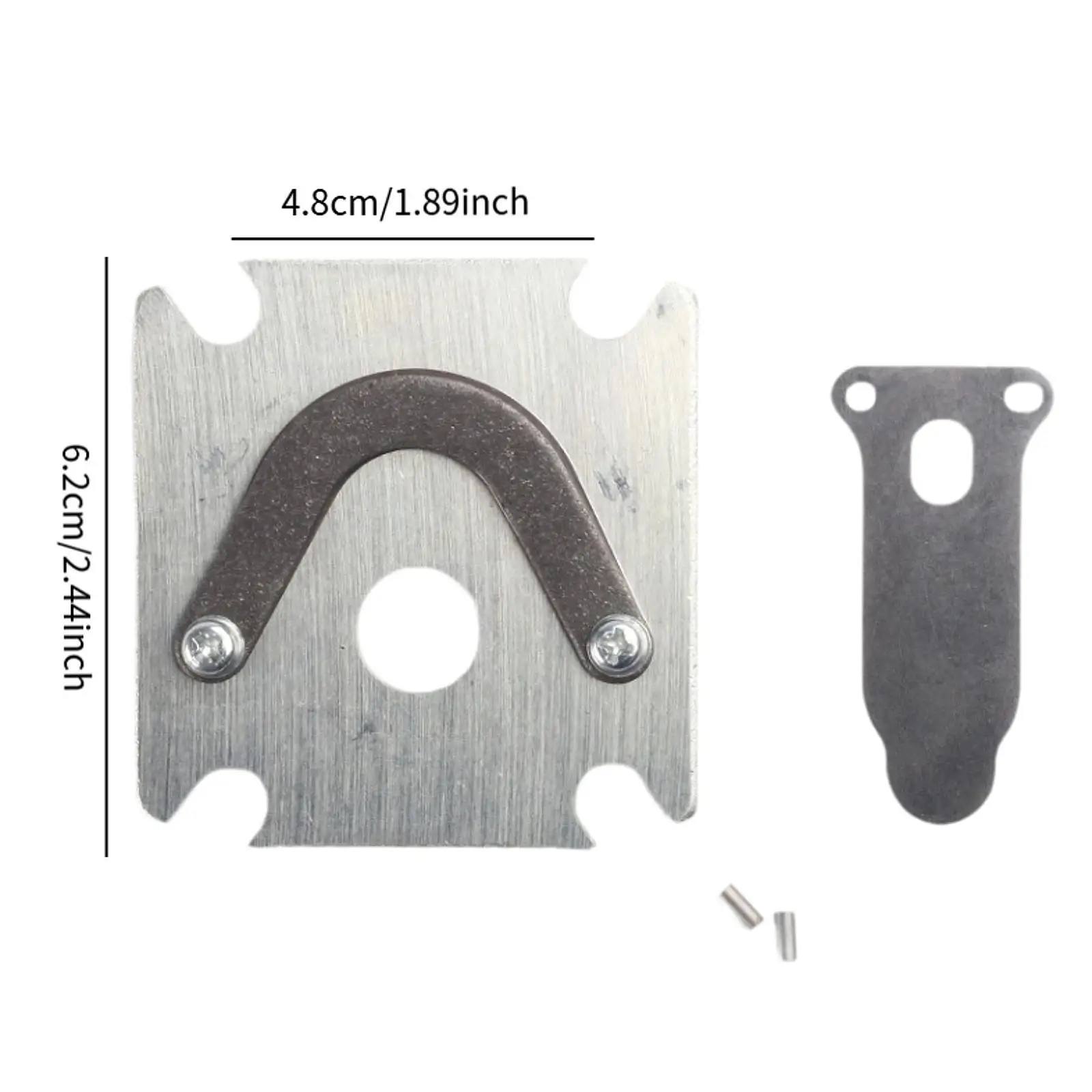 Luftkompressor-Ventilplatten-Set, Zungenform, Membranventil-Set, V-förmige Platte