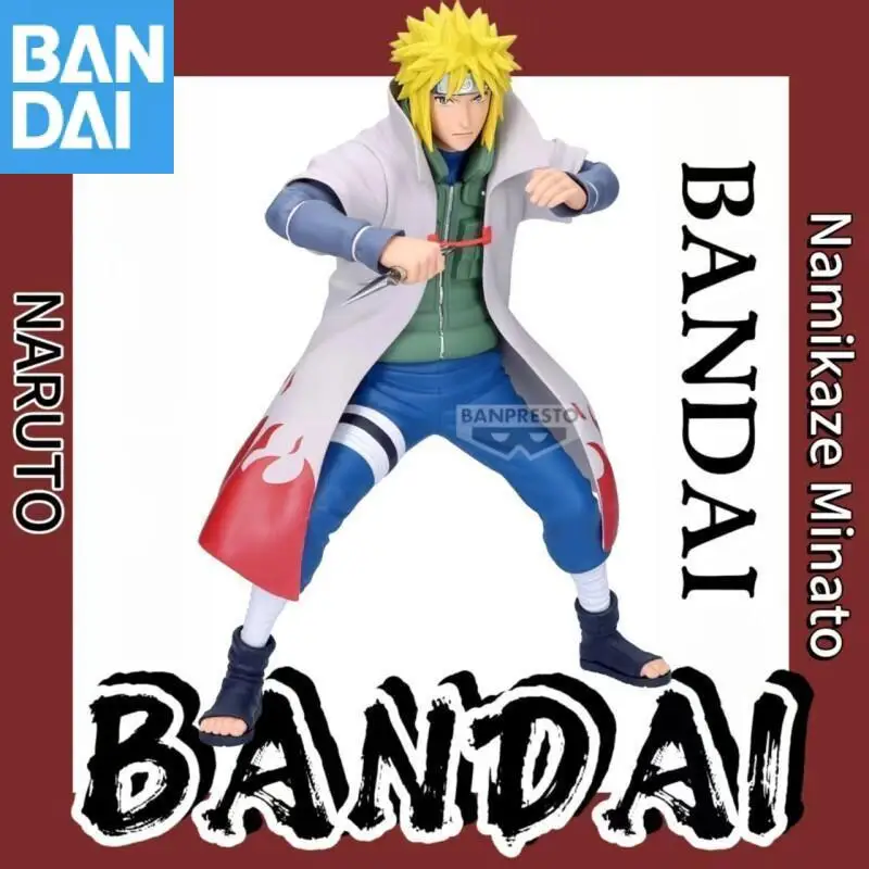 

Bandai Original Banpresto Naruto Shippuden Grandista (Fourth Hokage) Namikaze Minato ПВХ Фигурка Коллекционная модель игрушки в подарок