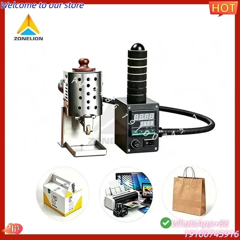 CE Certificate Shock Absorbing Handle Rapid Temperature Rise Rust Proof Housing Textile Edge Bonding Hand Push Hot Melt Glue