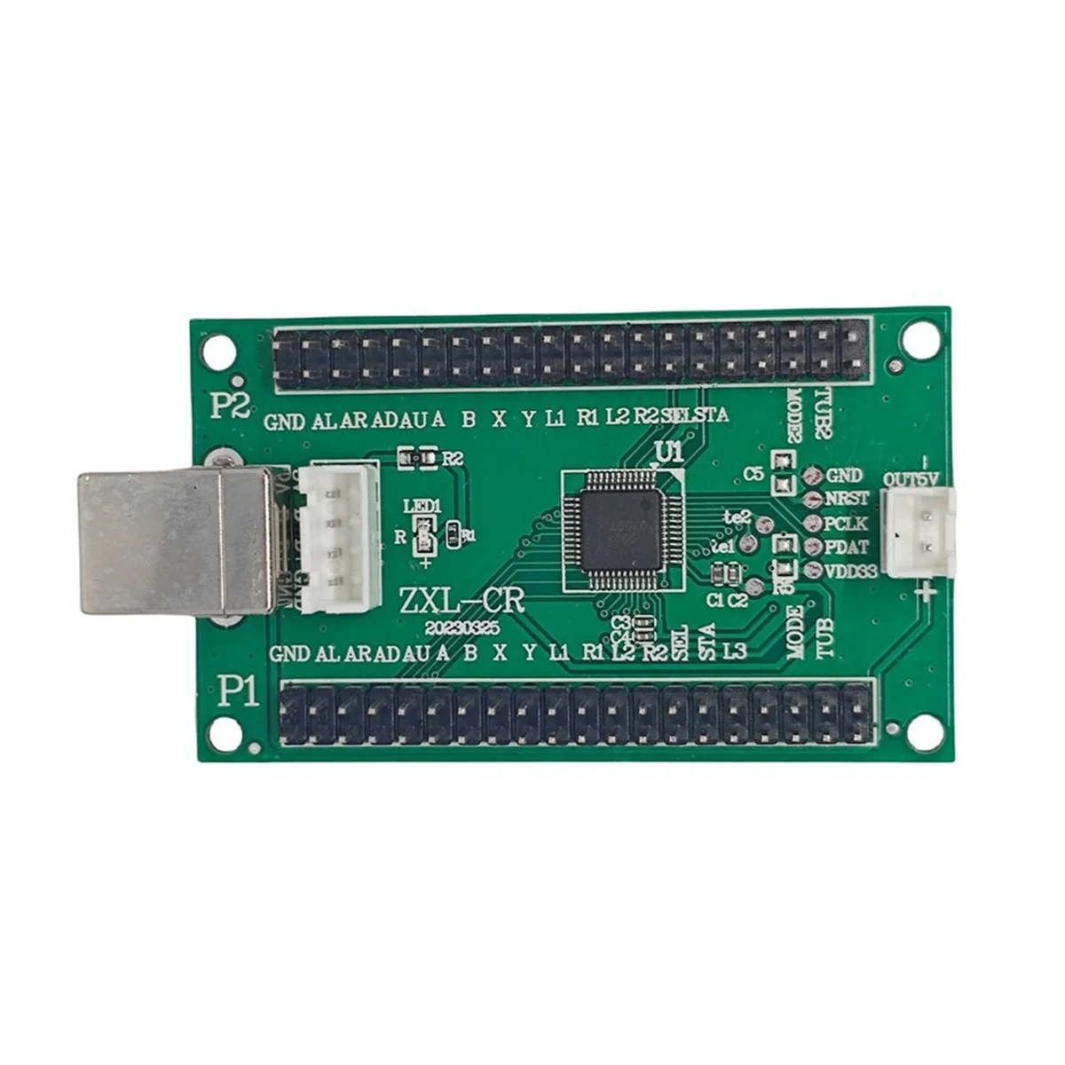 B02B-ZXL-CR for PC PS3 Usb Board with Button Stick Cable Arcade Game Controller Zero Delay Encoder Joystick Control Encoder