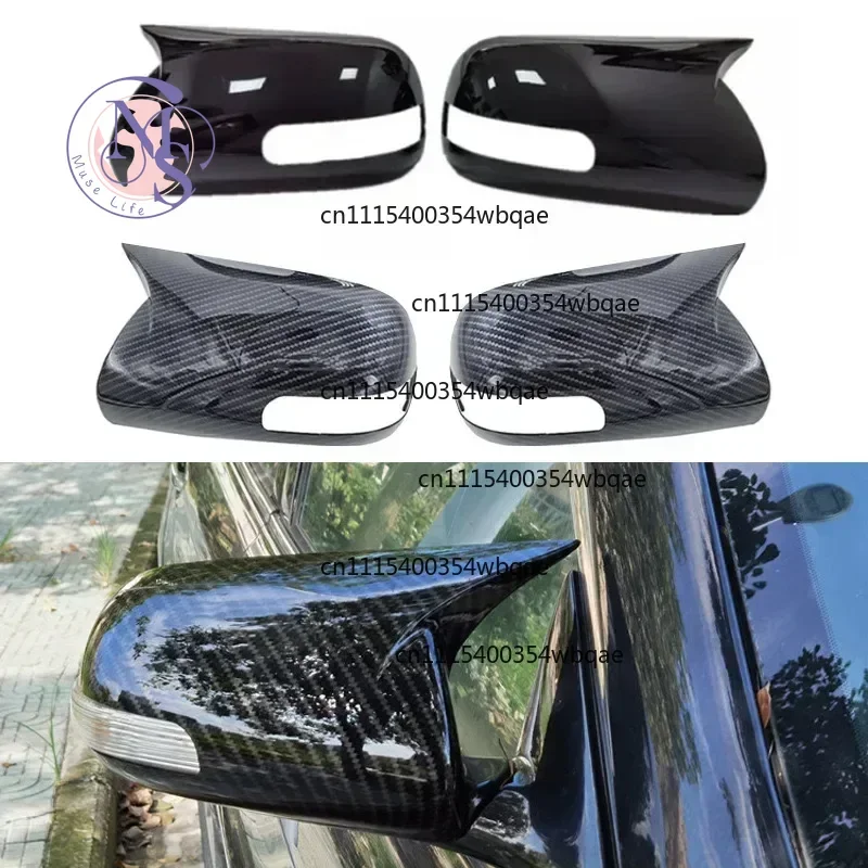 ZOCI-FOR-Carbon Fiber Rear View Mirror Cover Retrofit Exterior Accessory