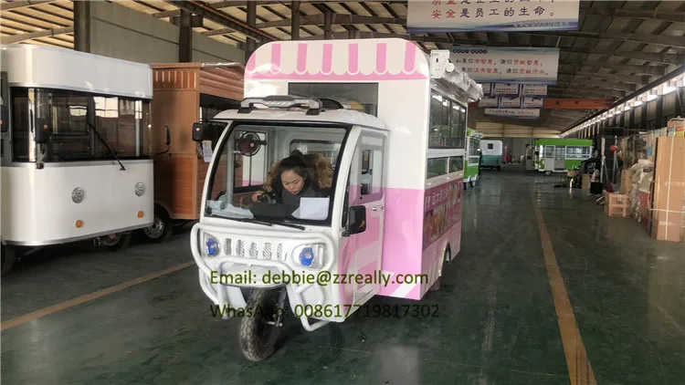 

Fashion good quality ice cream mini food trucks for sale