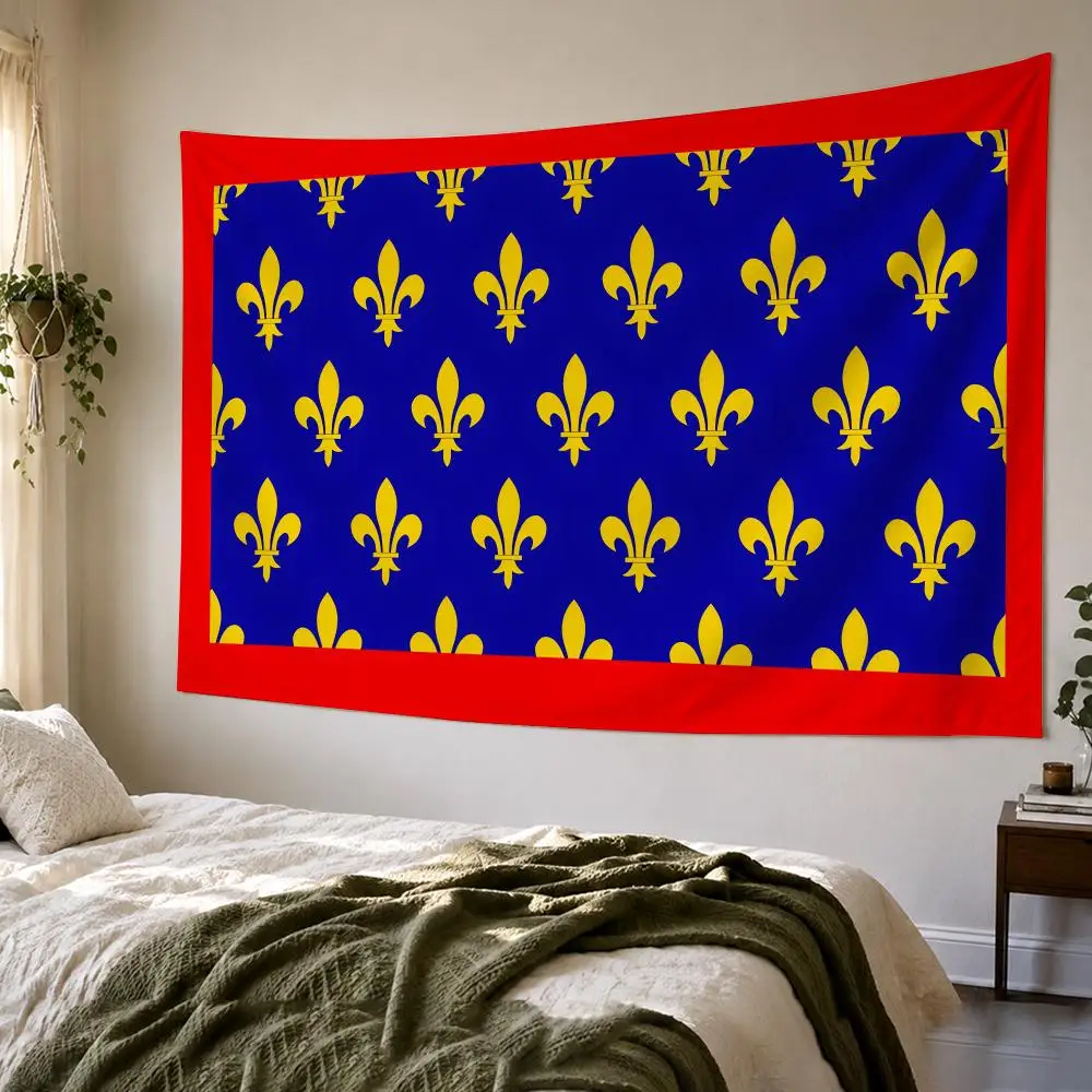 A-Anjou French Region Tapestry Bedroom Living Room Bar Party House Home Dorm Interior Wall Decor Background Banner