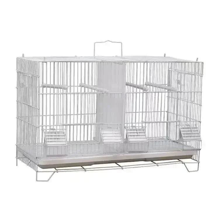 Indoor Metal Bird Cage，Pet Feeding Steel Stainless Partition ，Safe and Solid, Not Easy To Break，ornamental Birdcage