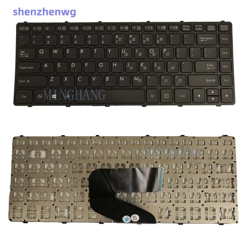 

Новая клавиатура для ноутбука GETAC S410 S410 G1 S410G1, английская раскладка, без подсветки