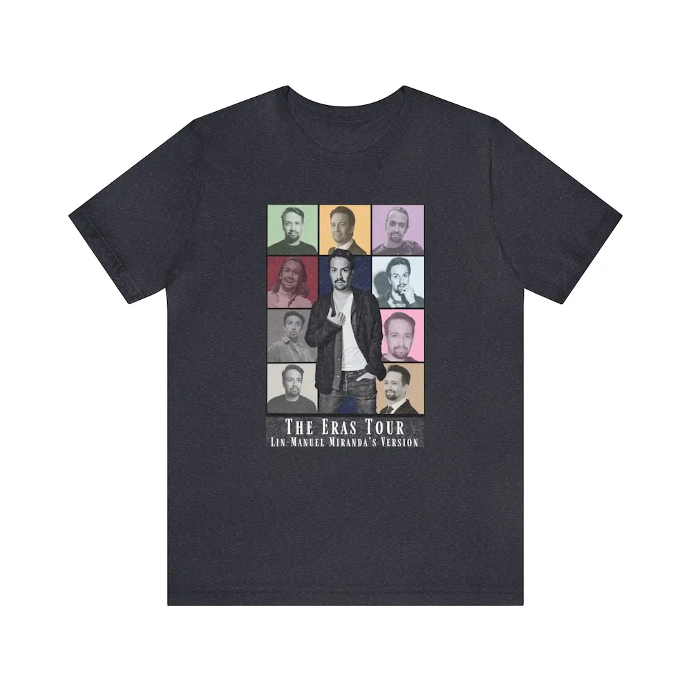 Lin Manuel Miranda Eras T Shirt For Addison